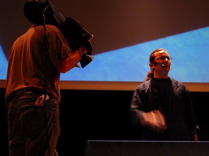 Mathieu BIch sur scène à Las Vegas