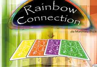 Rainbow Connection de Mathieu Bich, Tour de cartes où 4 cartes changent de faces et de dos