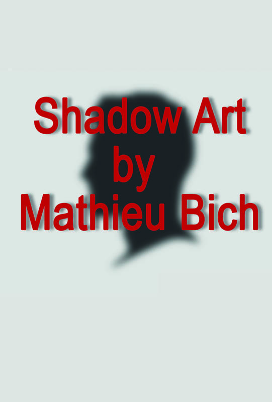 Jaquette du tour Shadow Art de Mathieu Bich, où un ombre se transforme à vue...
